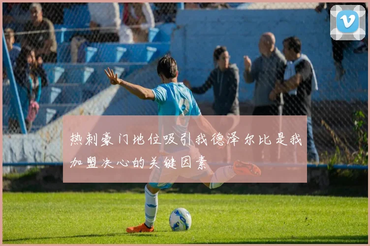 热刺豪门地位吸引我德泽尔比是我加盟决心的关键因素